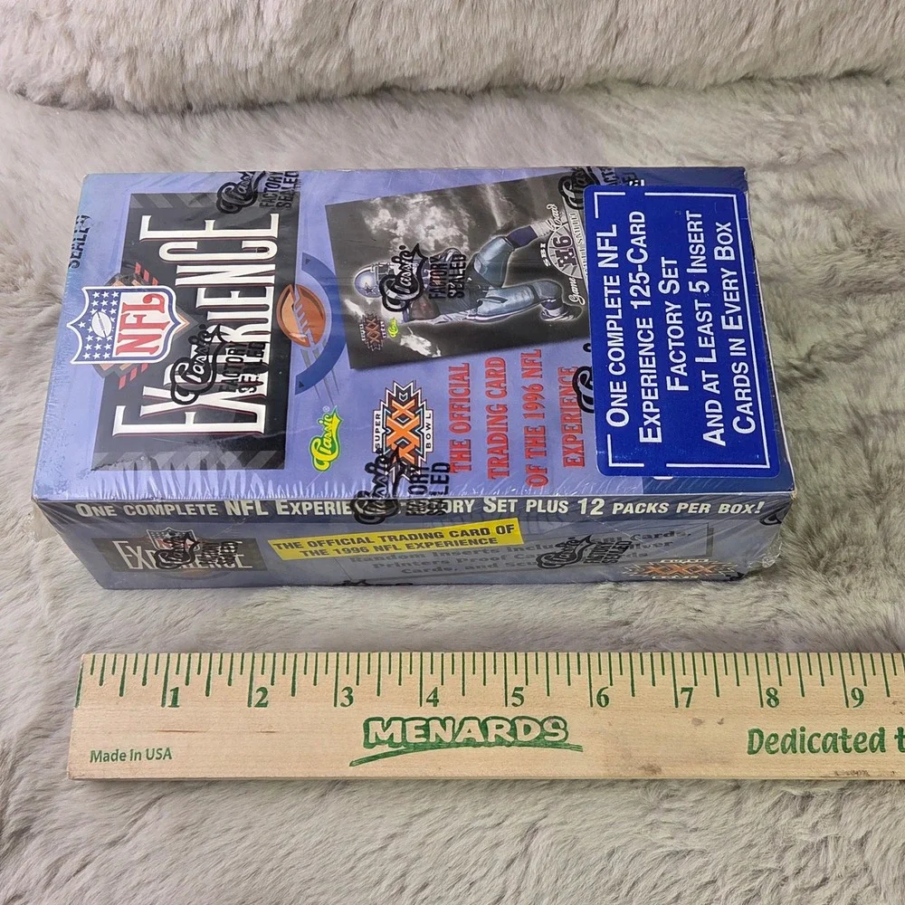 1996 Classic NFL Experience Factory Sealed Set 125 Cards 12 Packs Super Bowl XXX